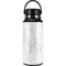 White Marble Hydro Flask 32oz Wide Mouth Skin